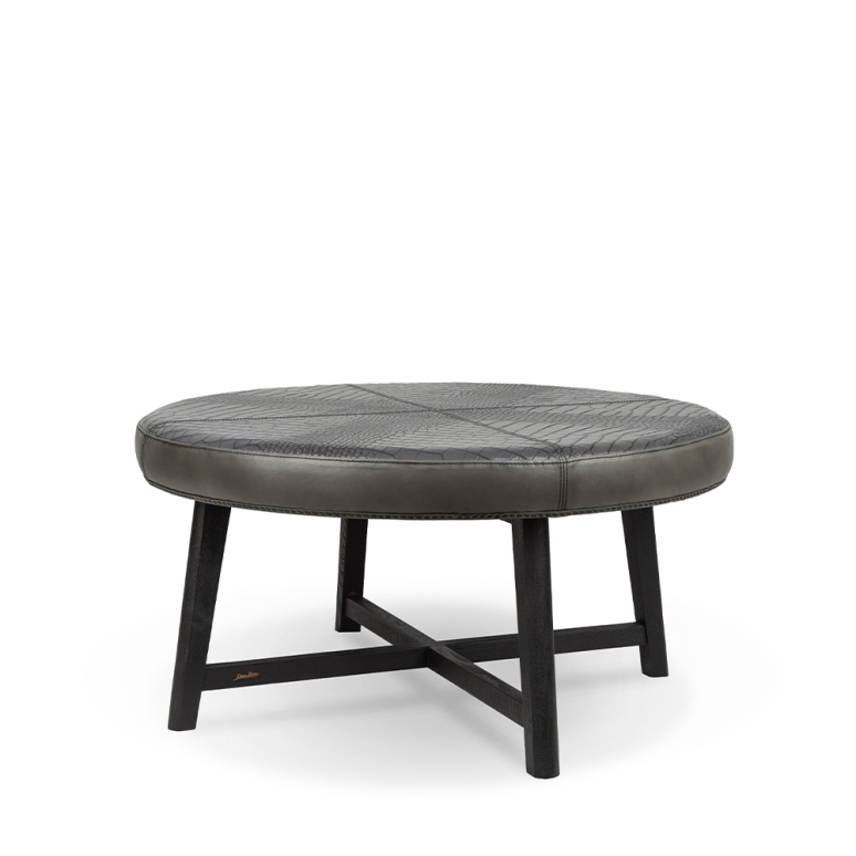 پوف بزرگ پایه ضربدری