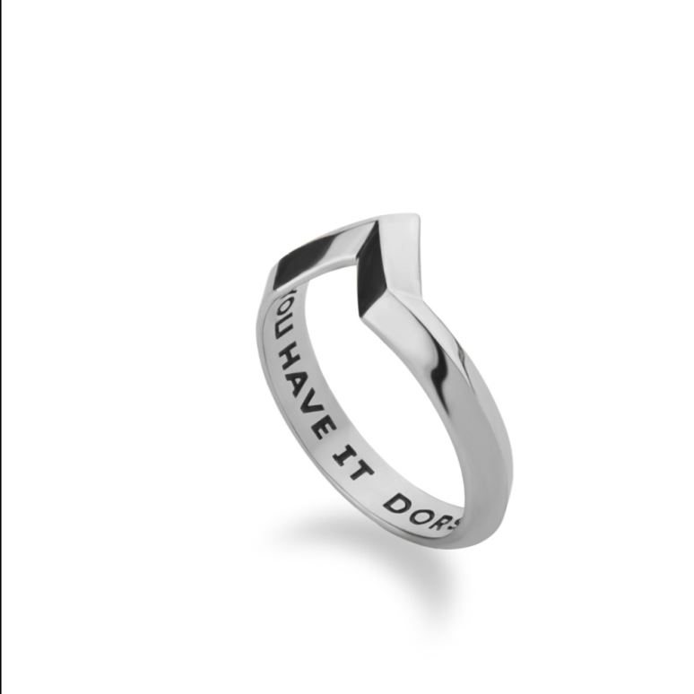 انگشتر اصالت نقره سایز S